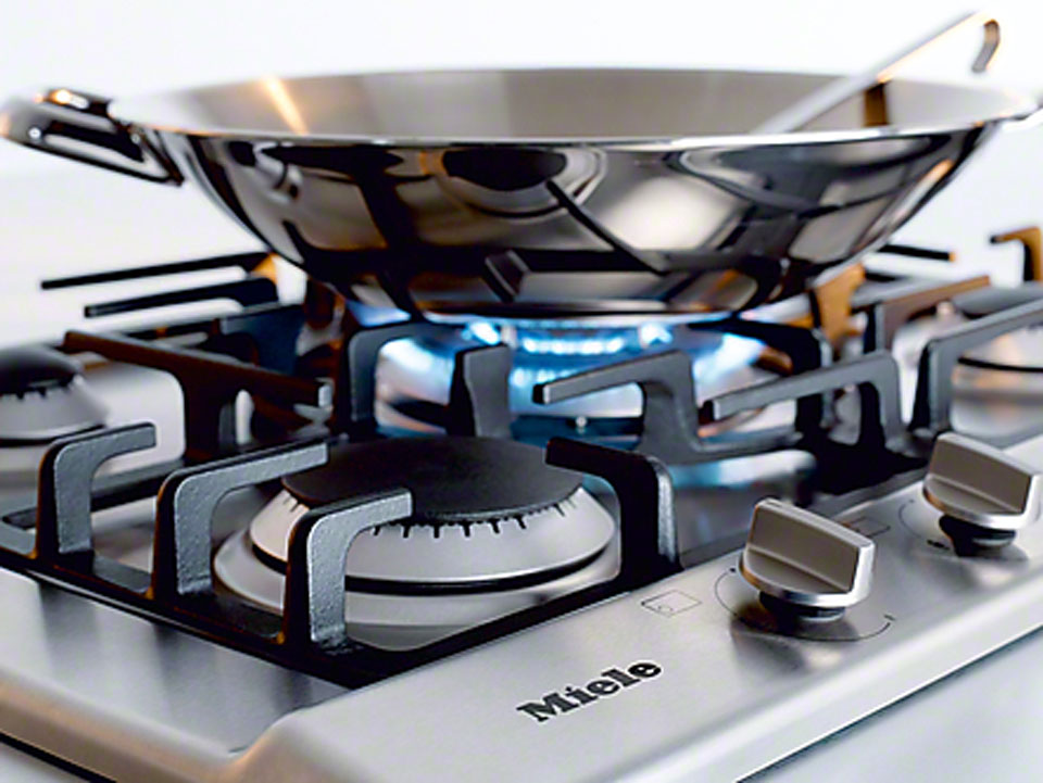 Miele gas cooktop